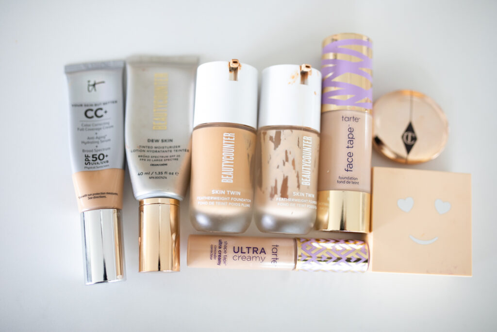foundations and concealers 