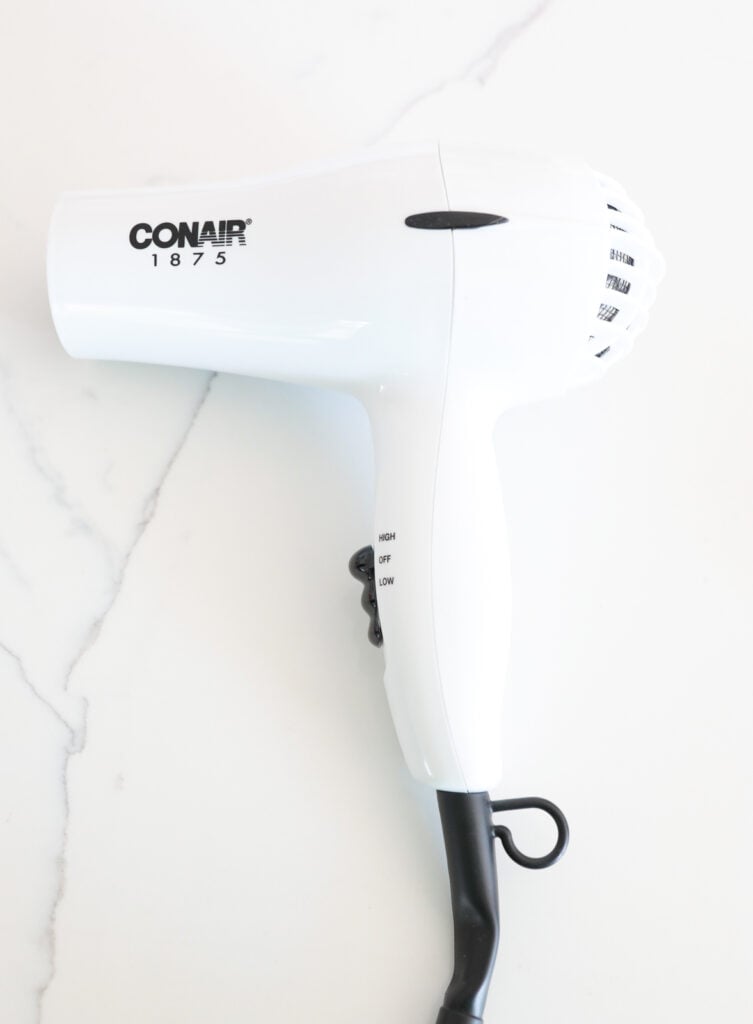 conair travel hair dryer