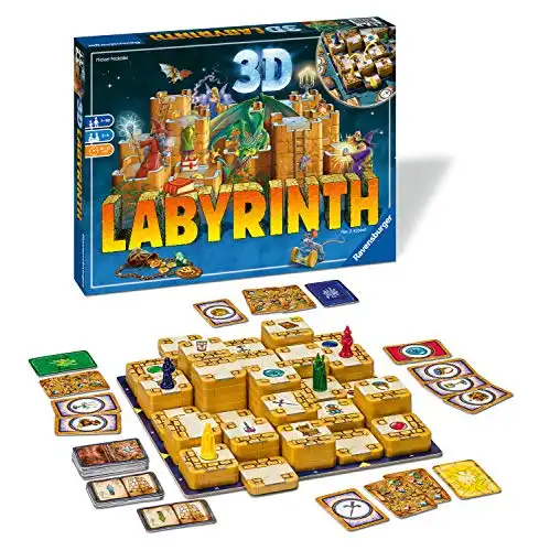 3D Labyrinth Family Board Game