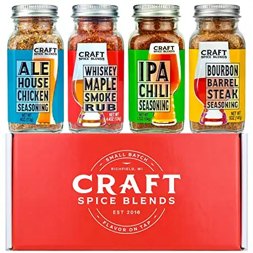 Craft Spice Blends Small Batch Seasoning & Rub Gift Set