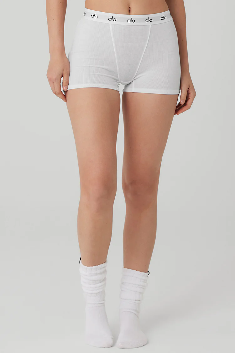Icon Ribbed Boyshort