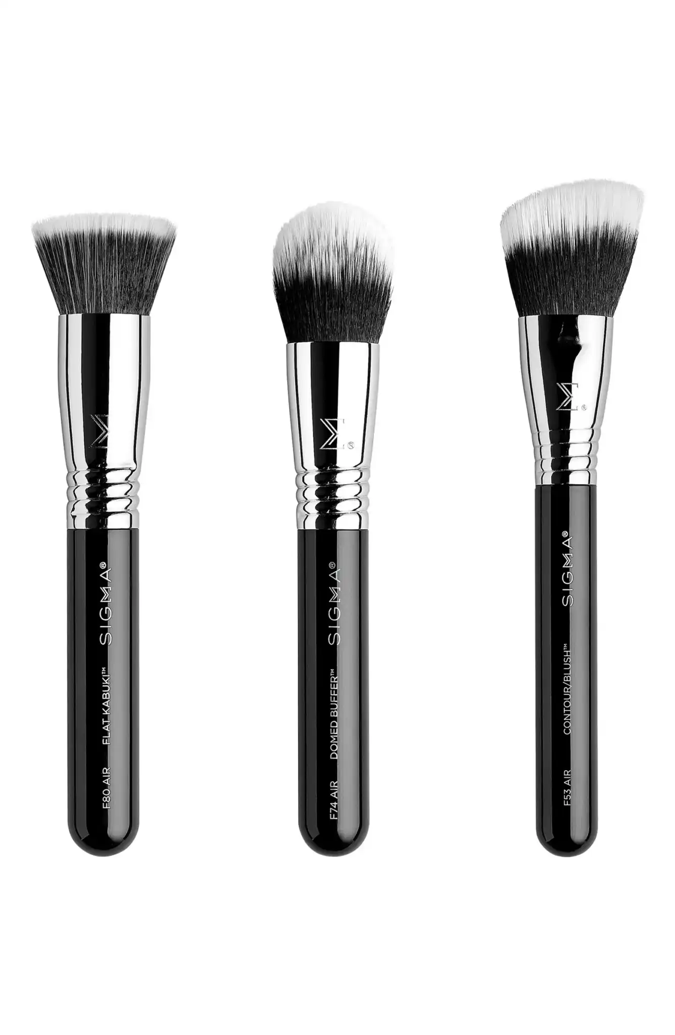 All About Face Makeup Brush Trio Set
