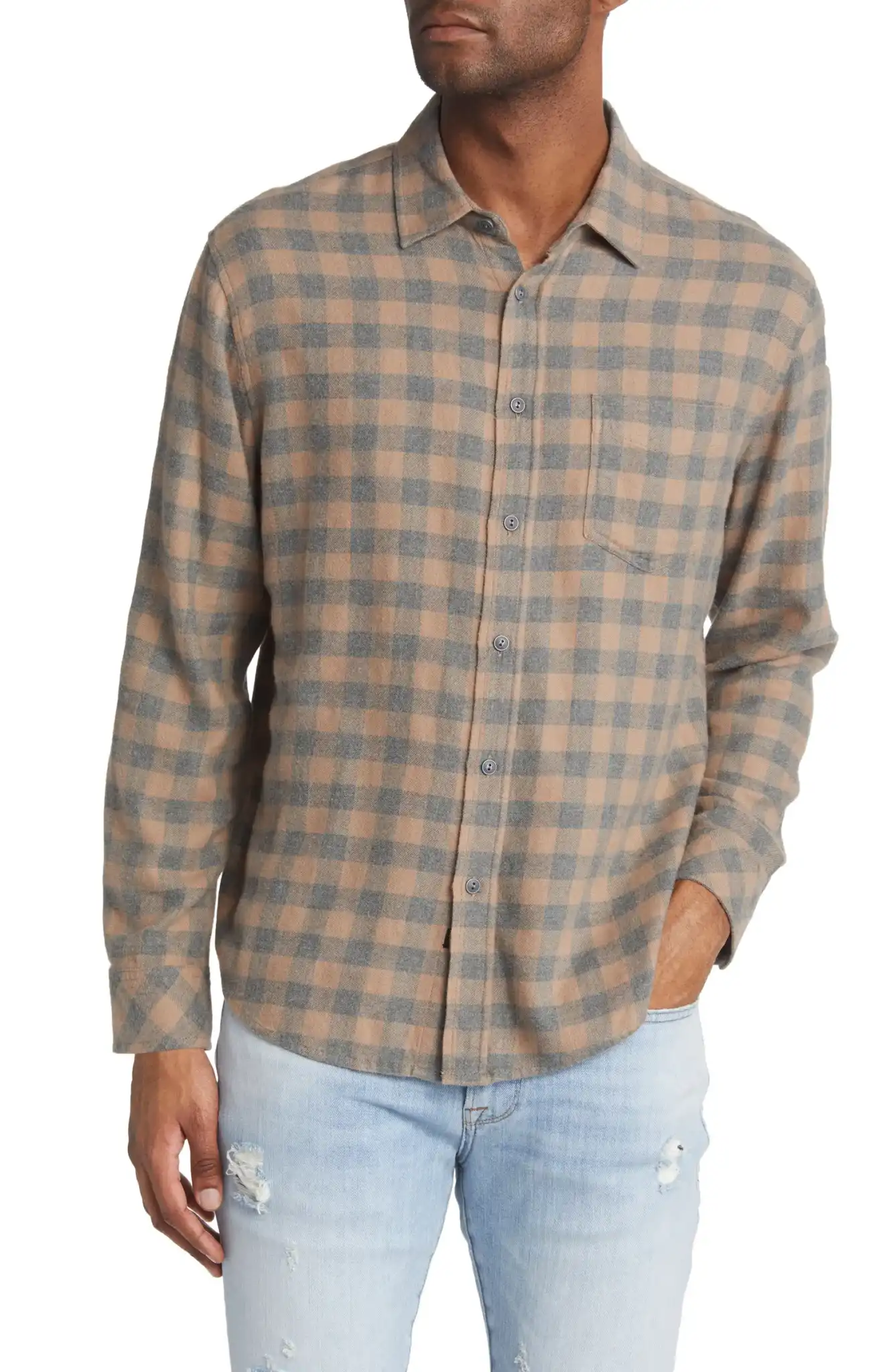 RAILS Lennox Relaxed Fit Check Button-Up Shirt