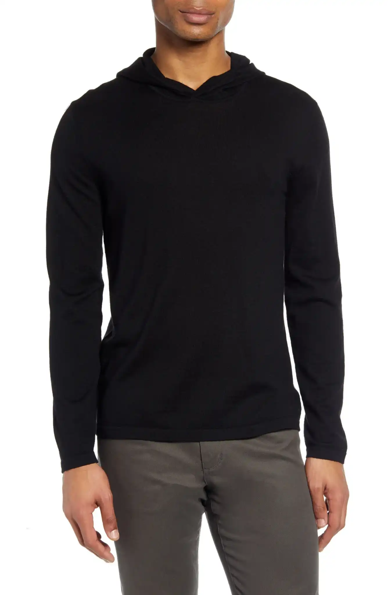 Vince Wool & Cashmere Pullover Hoodie