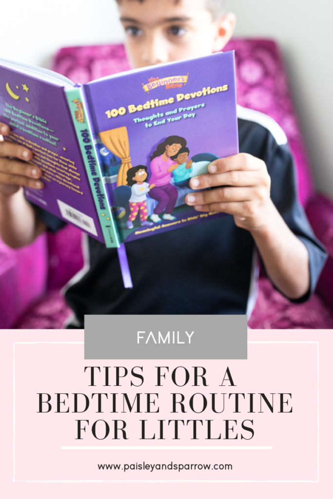 bedtime routine for kids