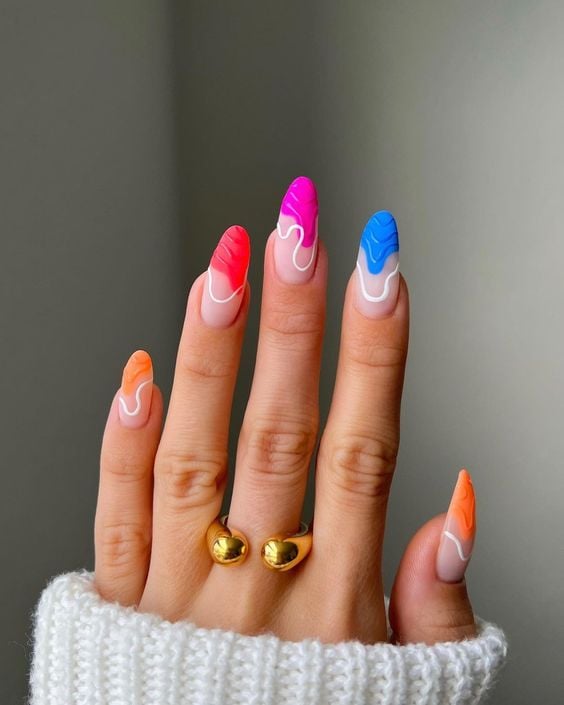 49 Bright Neon Nail Designs to Inspire Your Next Manicure - Paisley &  Sparrow