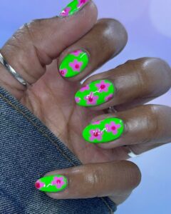 49 Bright Neon Nail Designs to Inspire Your Next Manicure - Paisley & Sparrow