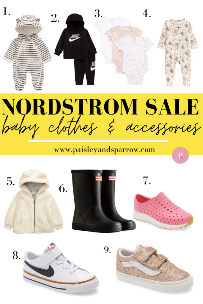 nordstrom sale baby clothes and accessories 