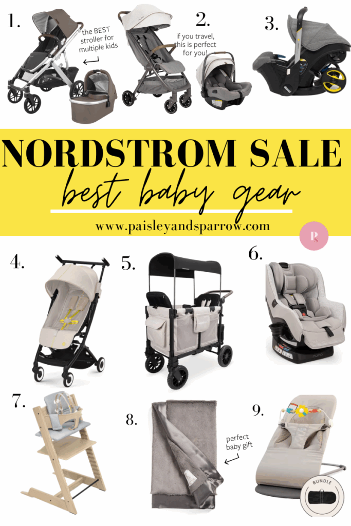 nordstrom sale baby gear