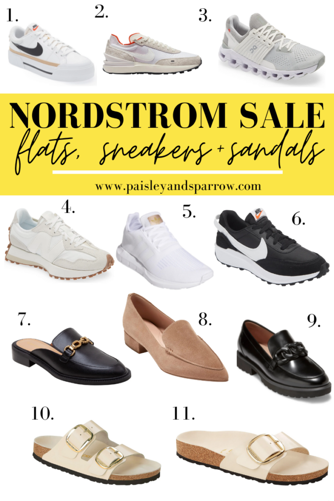 nordstrom sale sneakers, flats and sandals
