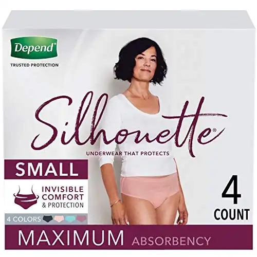 Depend Silhouette Incontinence and Postpartum Underwear