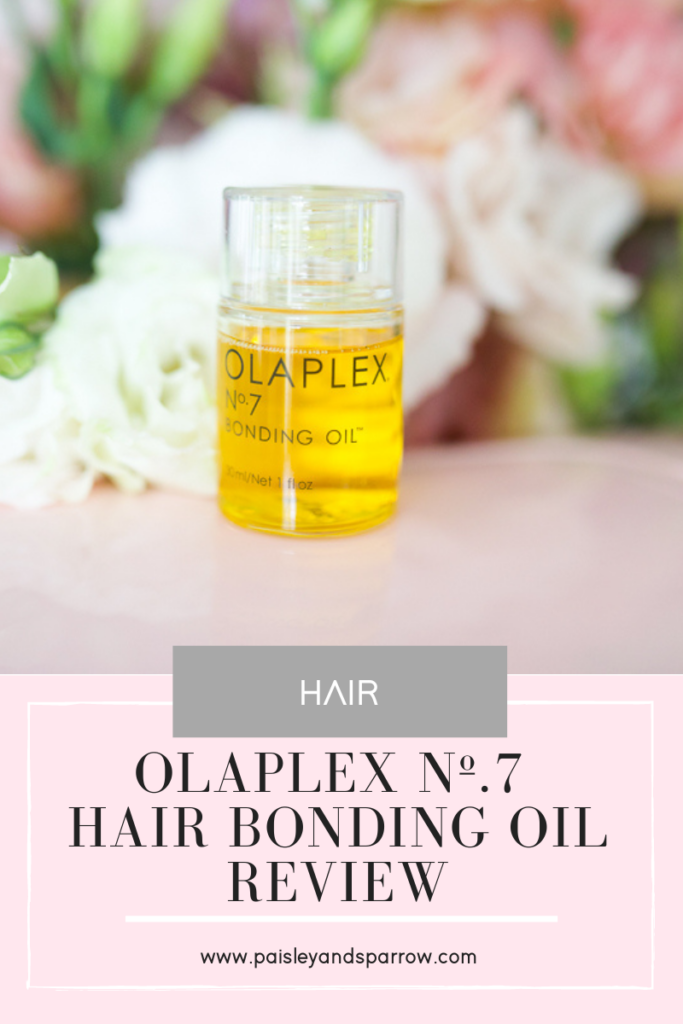 OLAPLEX HAIR OIL REVIEW 