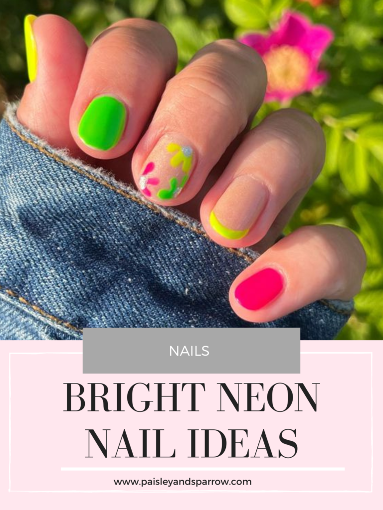 best neon nail designs