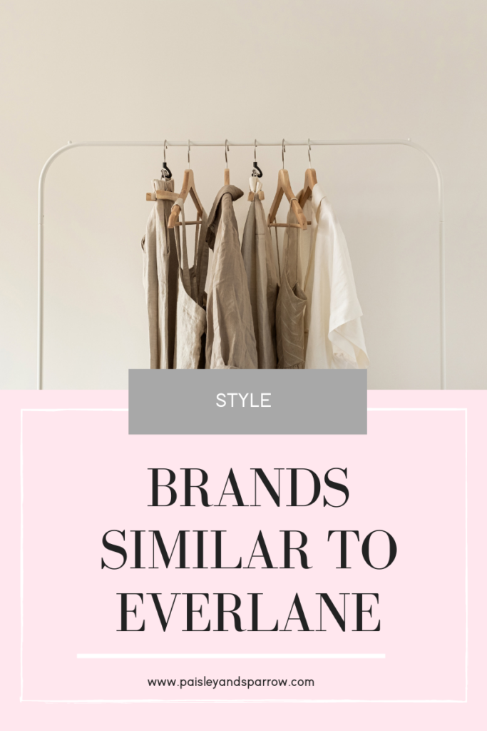 brands similar to everlane