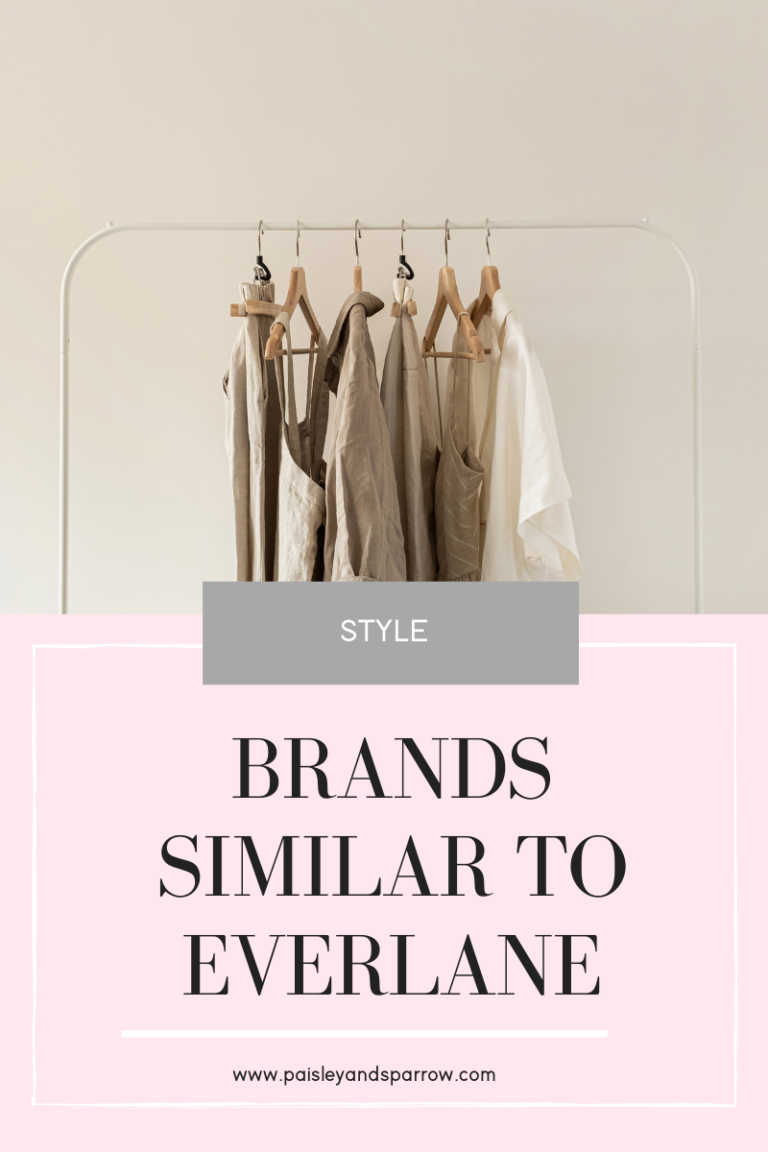 The 25 Best Clothing Brands Similar to Everlane - Paisley & Sparrow