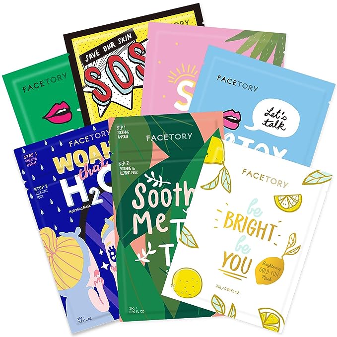 FACETORY Best of Seven Facial Masks