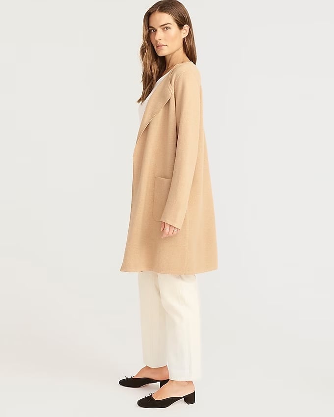 Juliette Collarless Sweater Blazer