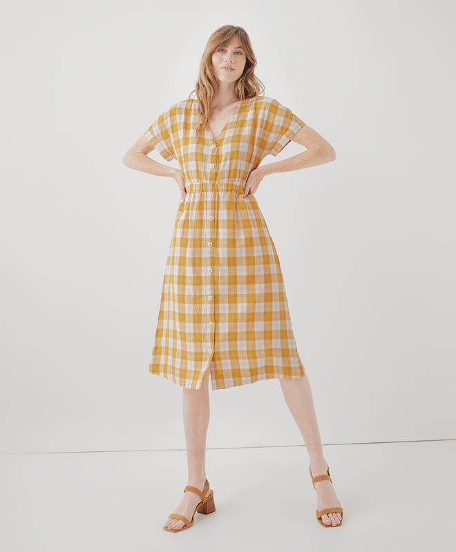 Coastal Double Gauze Short Sleeve Dress
