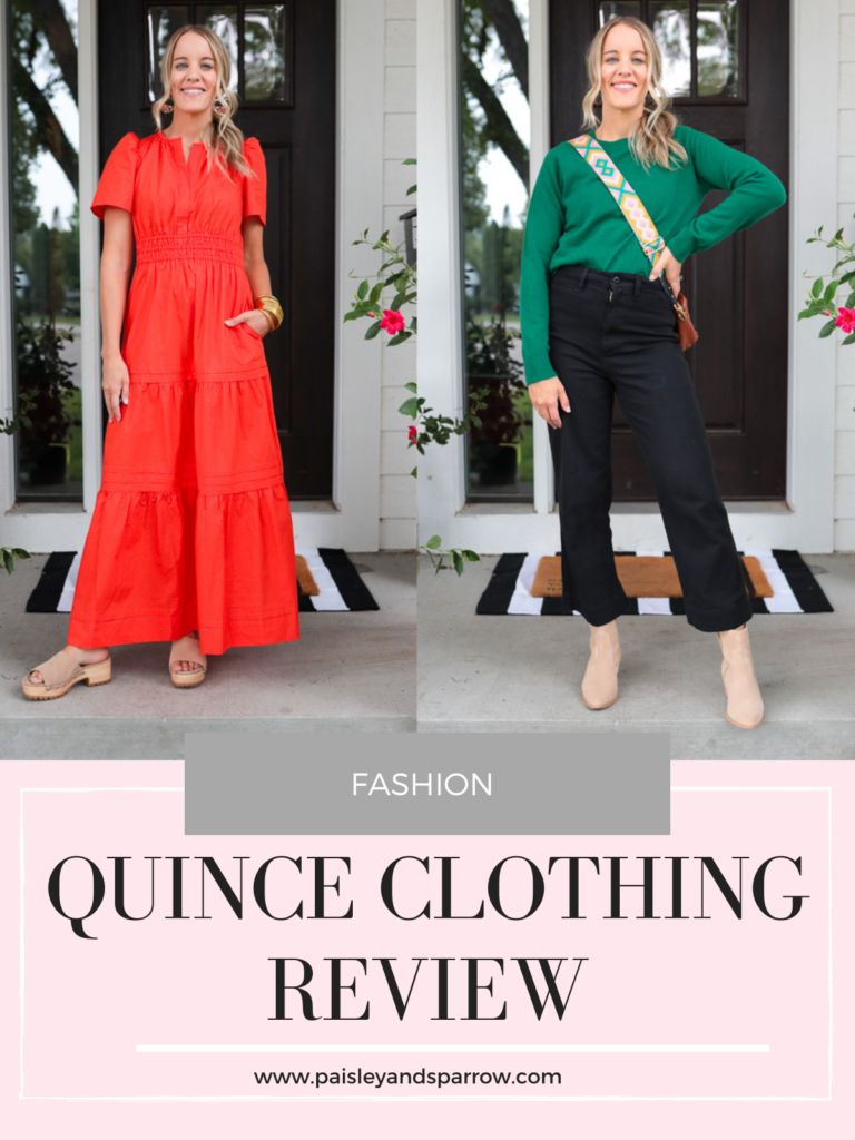 My Honest Quince Clothing Review - Is It Worth It? - Paisley & Sparrow