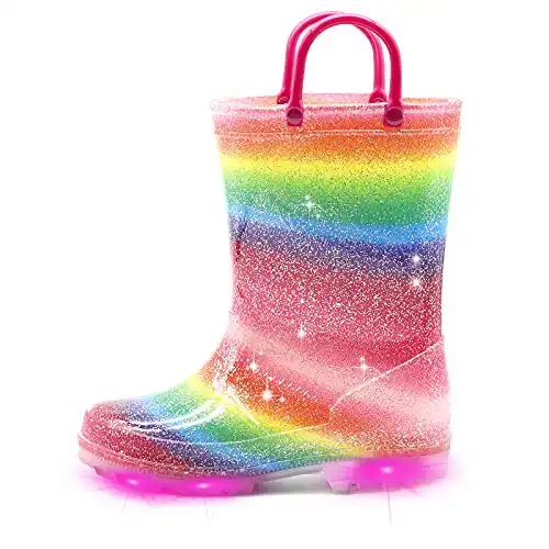 Waterproof Light Up Rain Boots