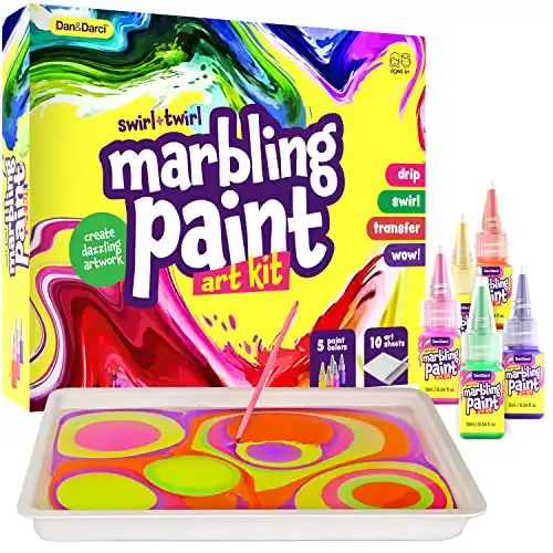 Marbling Paint Art Kit for Kids