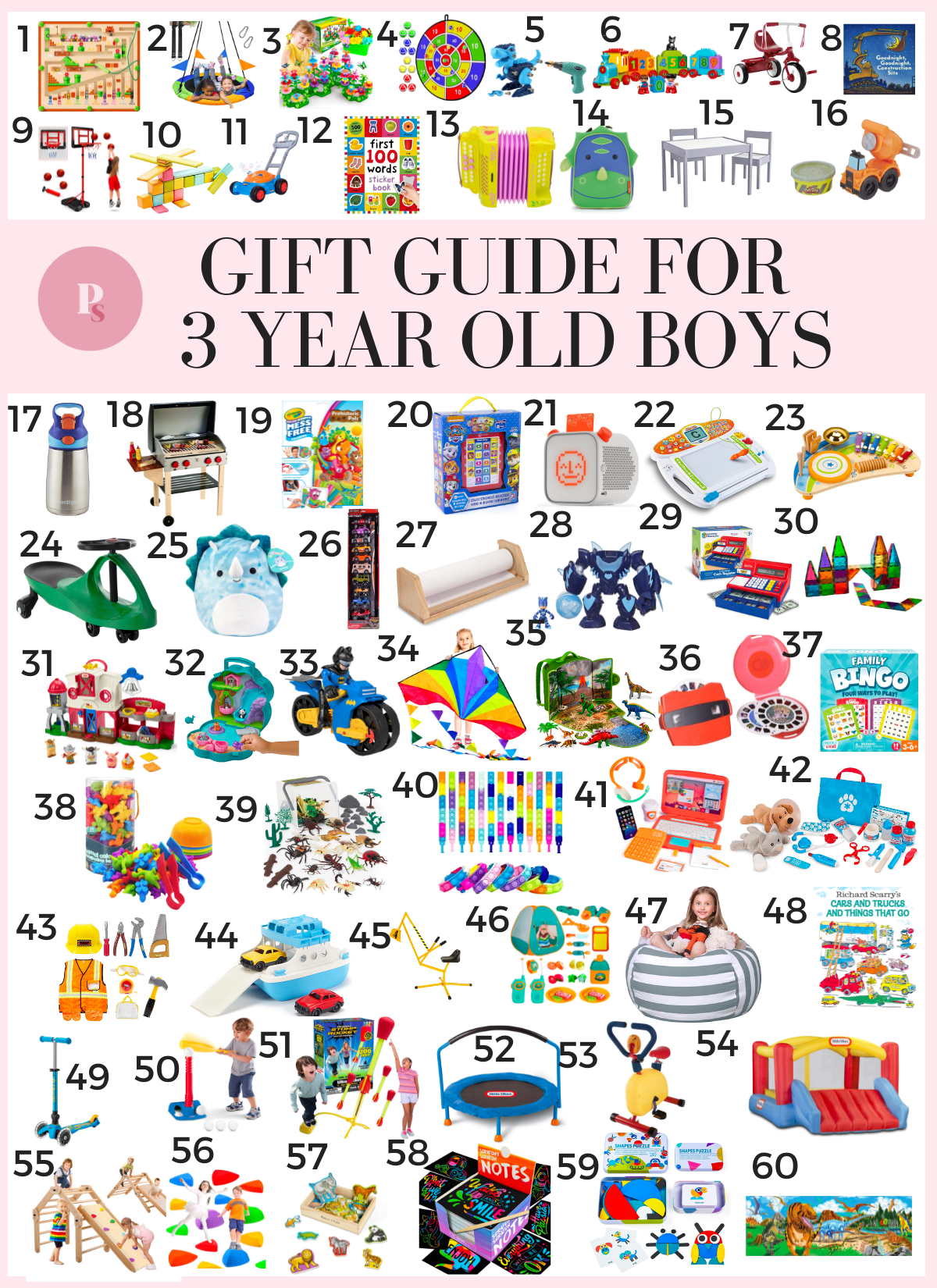 3 year old boy gift guide