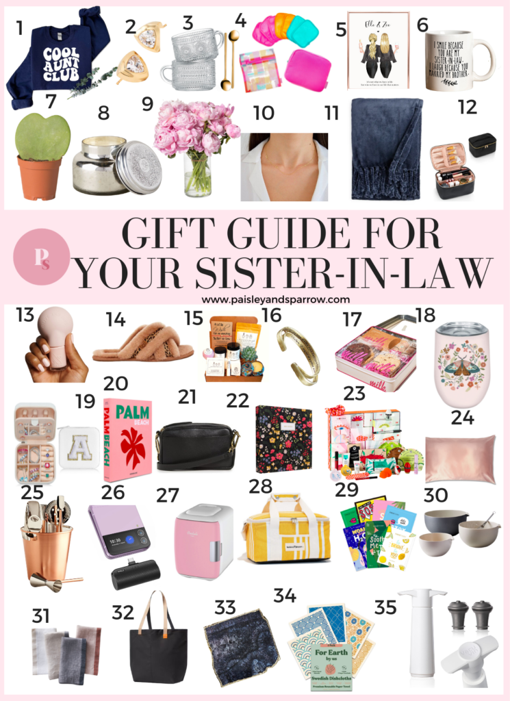 Sister-in-Law Gift Guide