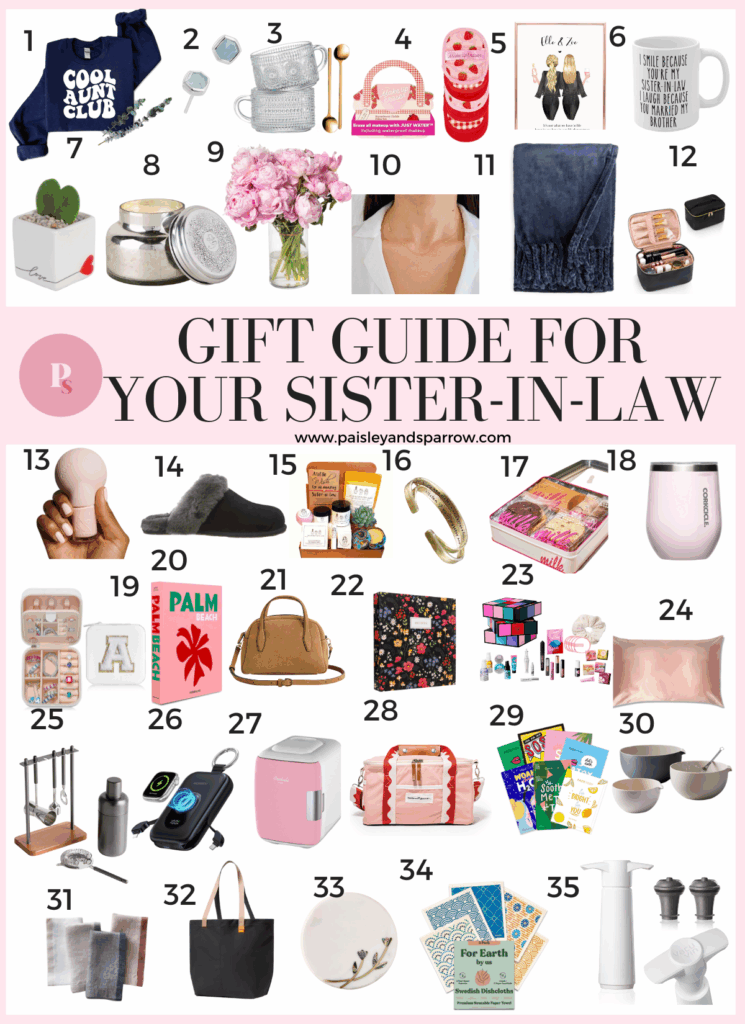 sister in law gift guide