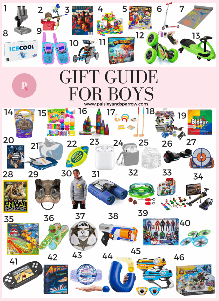 gift guide for boys