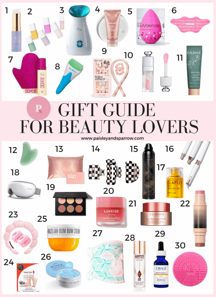 beauty lovers gift guide