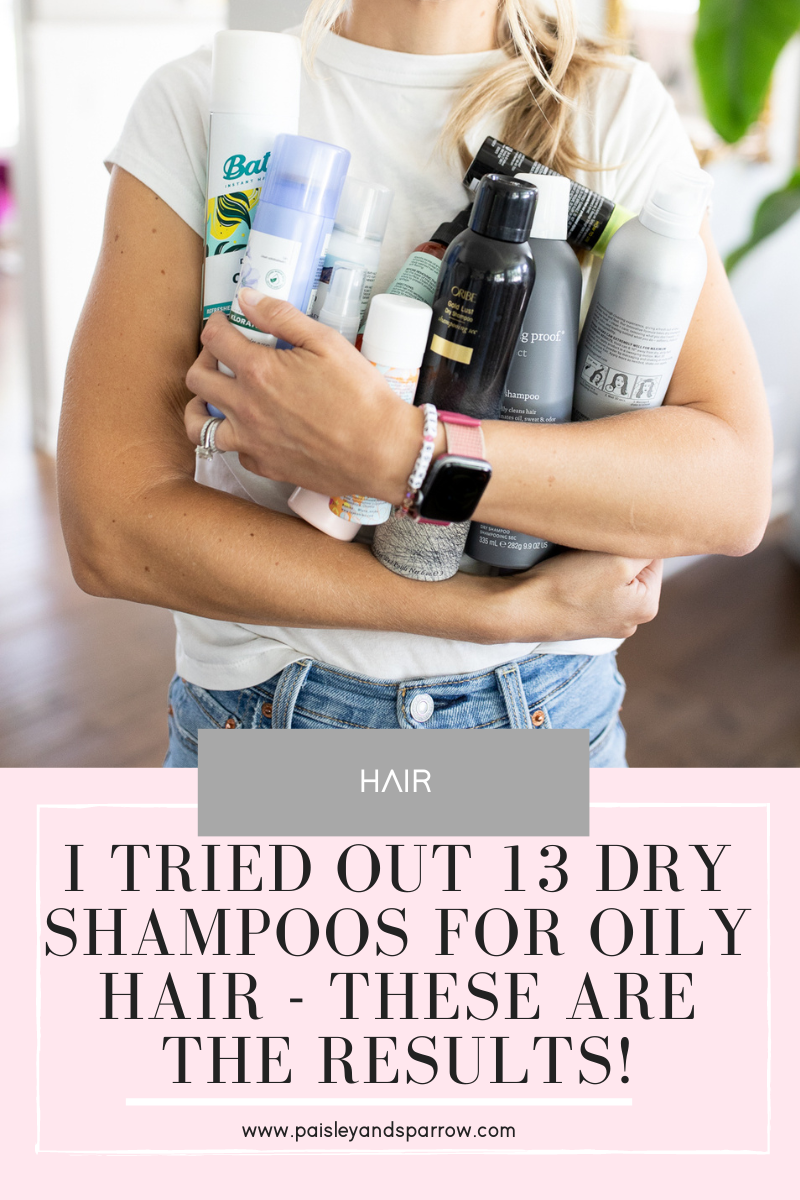 i tested 1 different dry shampoo options - here are the results