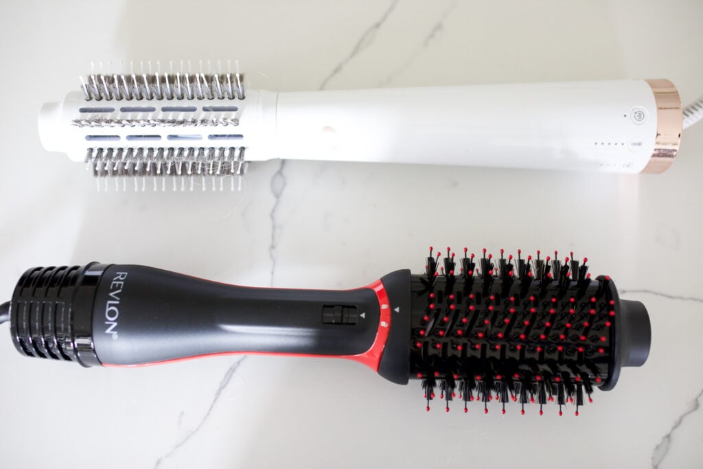 2 blow dryer brushes