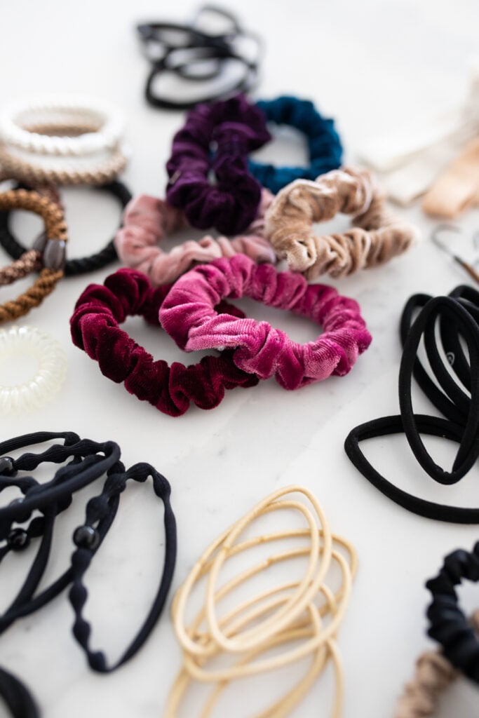 hair ties for thin hair