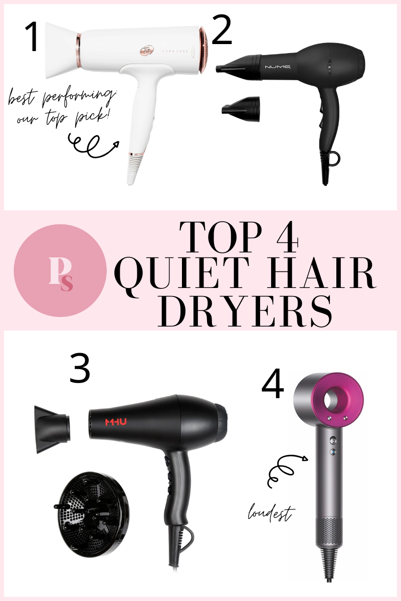 quiet hair dryers