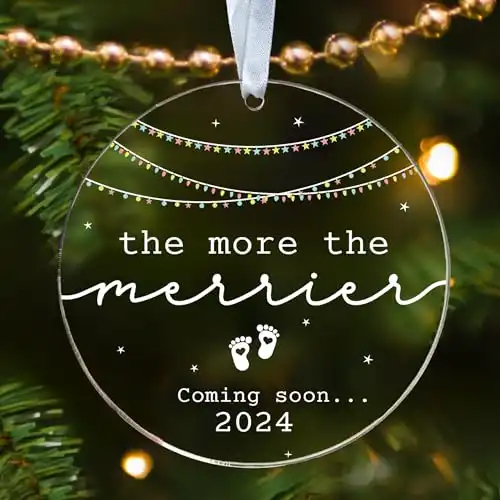 Expecting Baby Ornament 2024