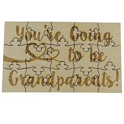 You're Going to Be Grandparents - 15 Piece Basswood Jigsaw Puzzle