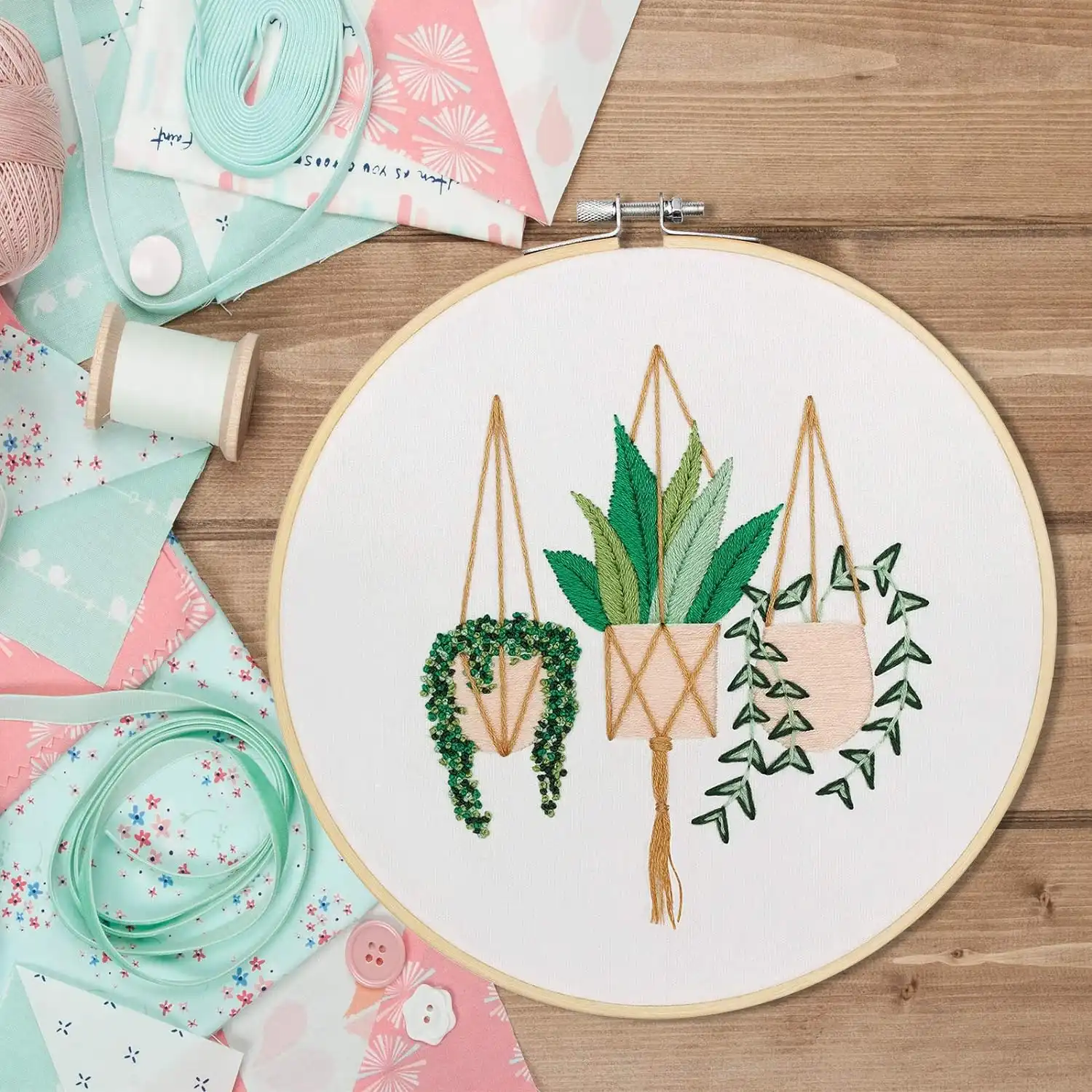 Embroidery Starter Kit with Pattern