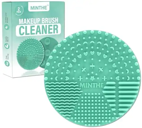 MINTHE™ Makeup Brush Cleaner Mat | 2 Pack
