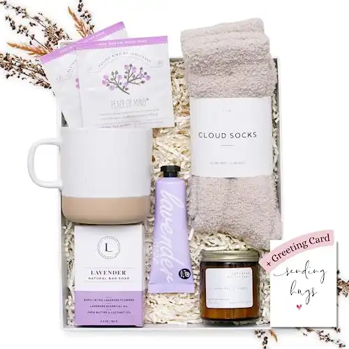 Unboxme Lavender Spa Gift Set