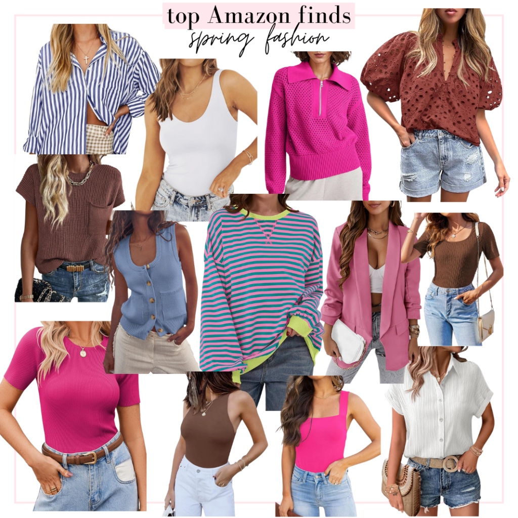 amazon tops for spring
