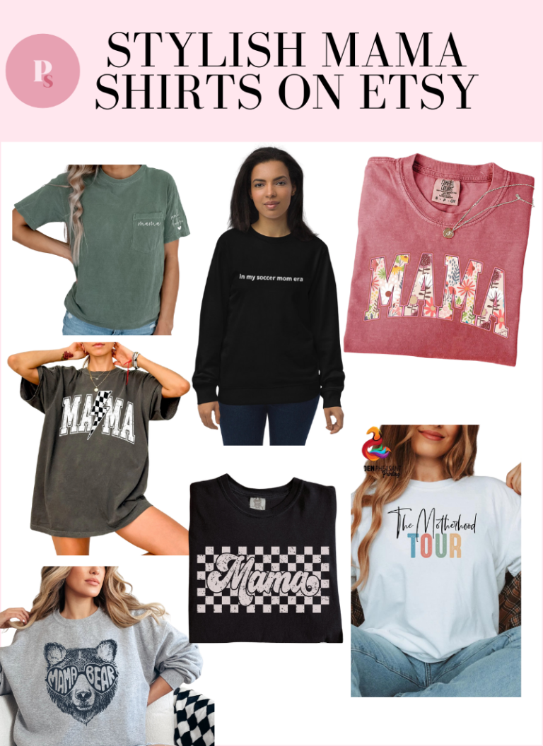 9 Stylish Mama Shirts on Etsy