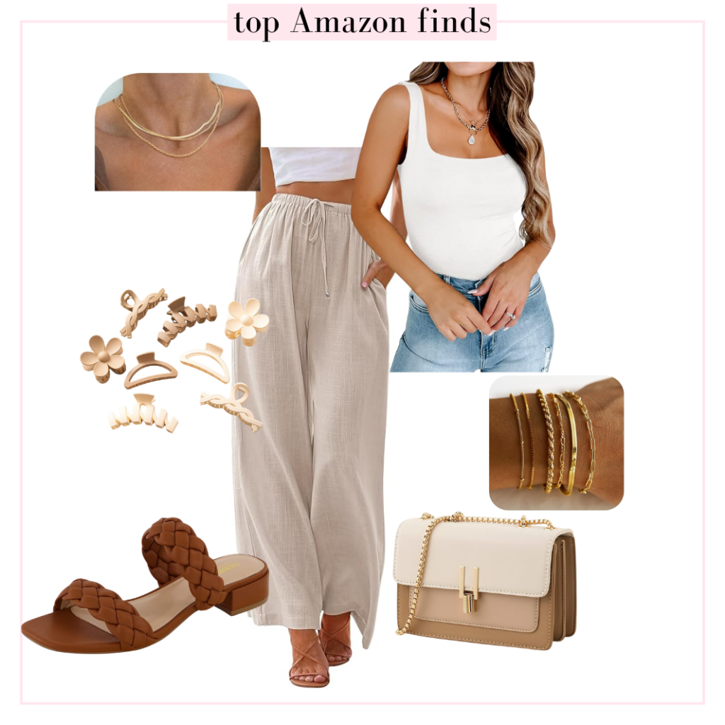 Neutral amazon outfit for summer