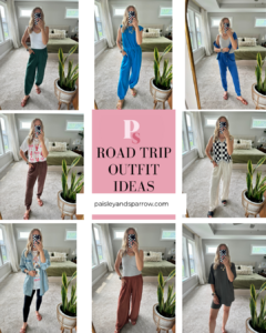 15 Road Trip Outfit Ideas That Are Comfy Yet Chic - Paisley & Sparrow