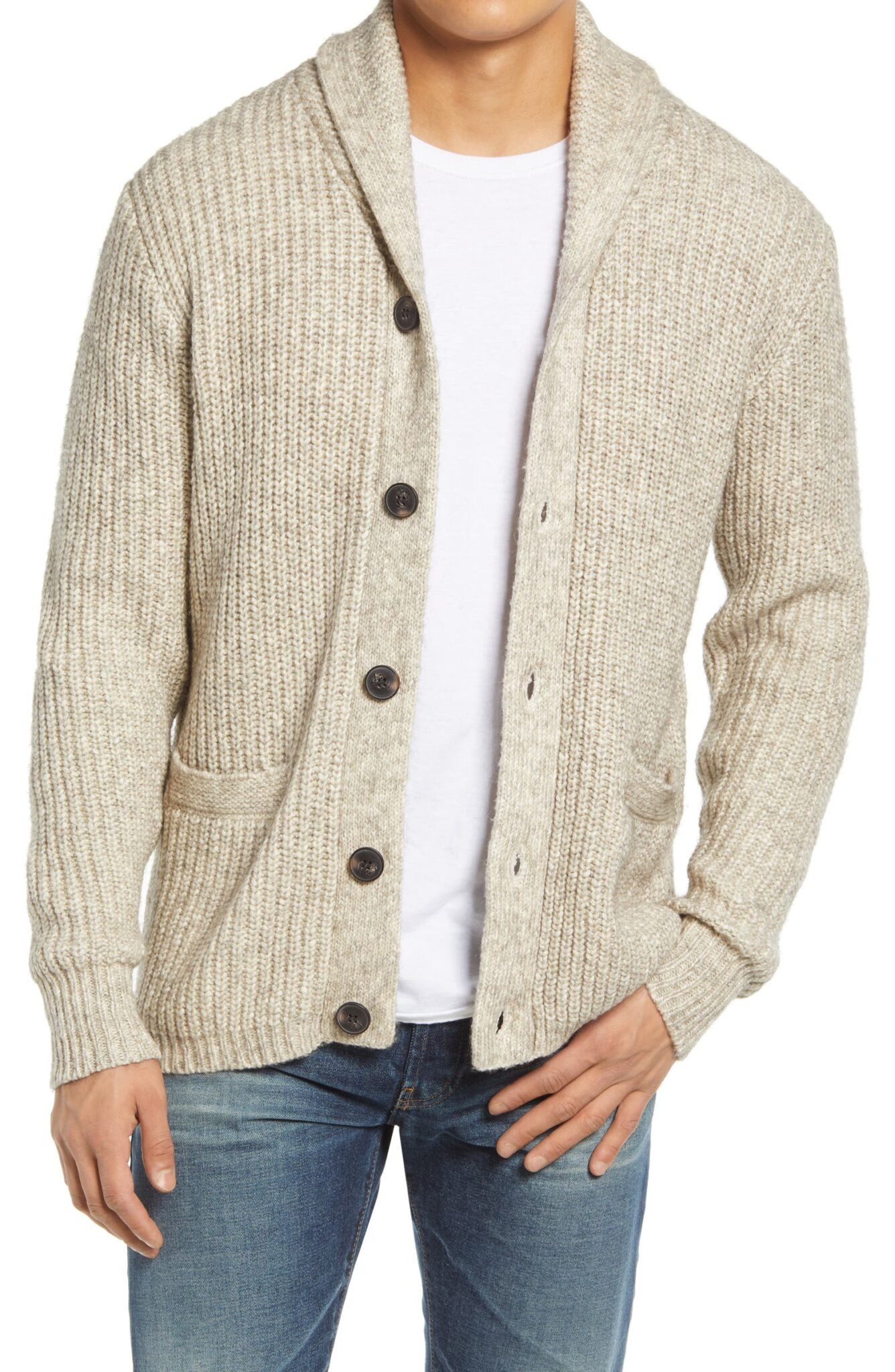 Shawl Collar Cardigan