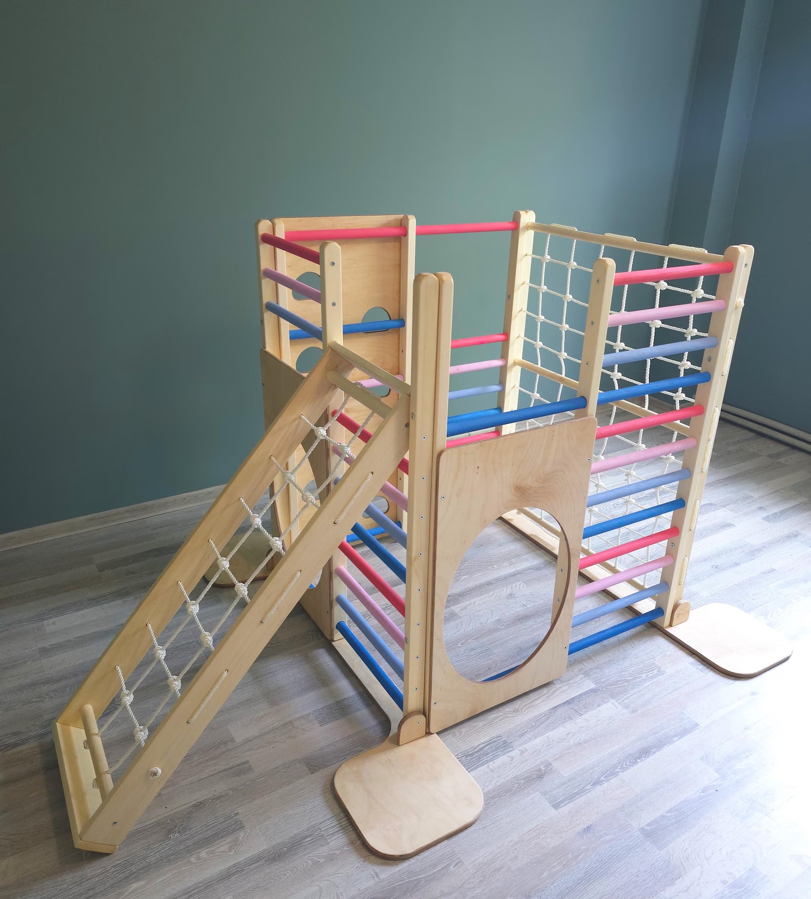 Square Gym for Toddlers Step Triangle Climbing Frame - Etsy