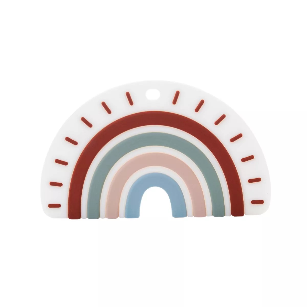 Pretty Please Teethers Modern Rainbow & Rays Teether - 2oz : Target