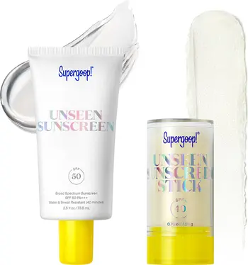 Supergoop Invisible Icons SPF Set $80 Value