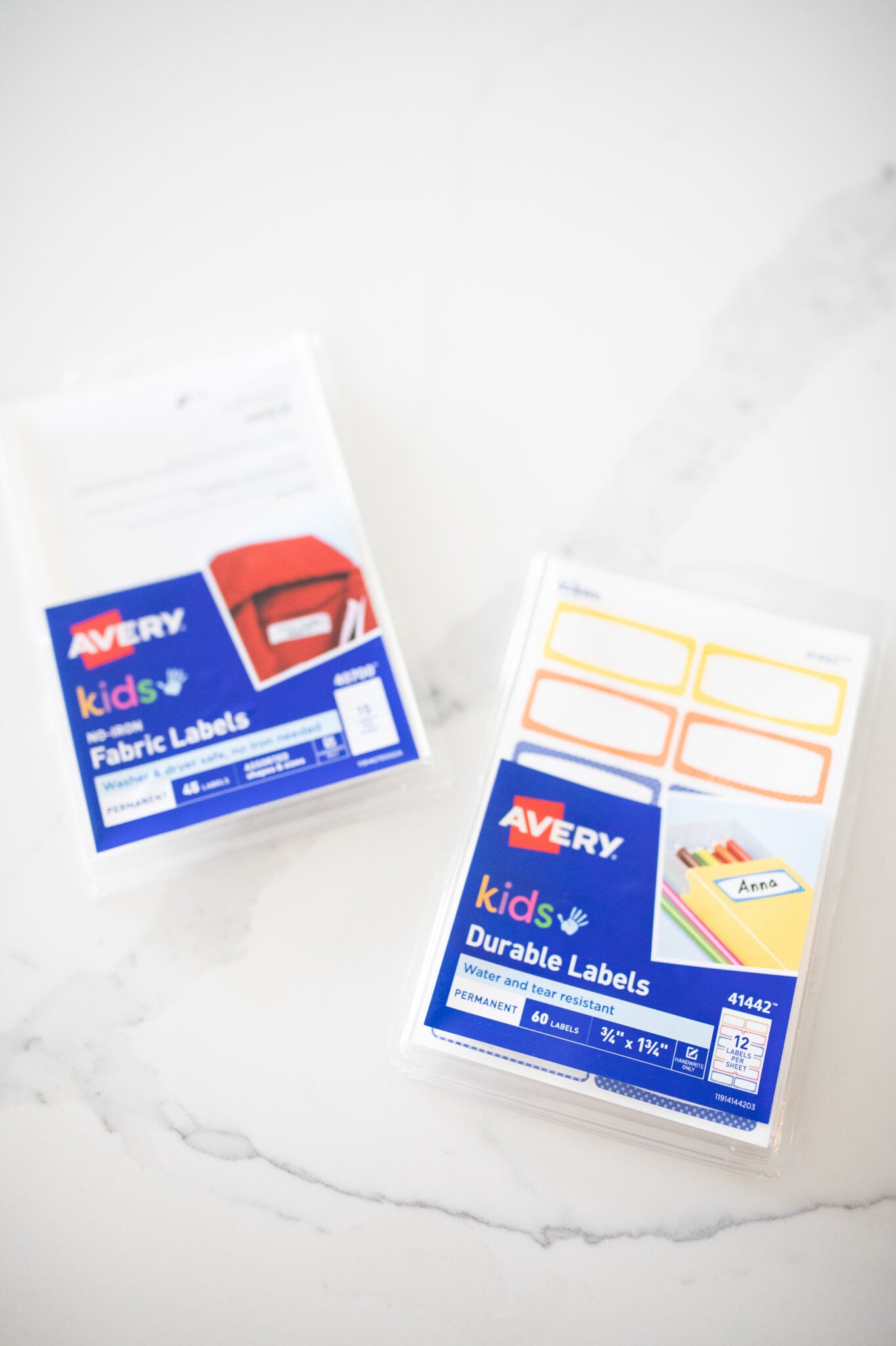 Avery Labels Back to School Essential