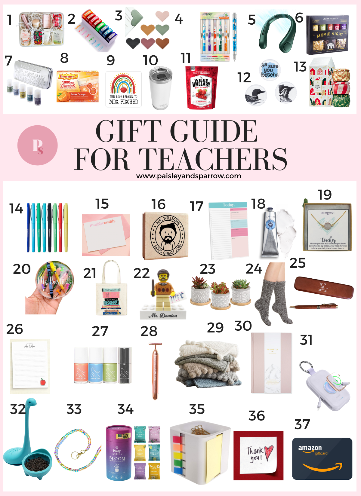 Teacher Gift Guide 2026