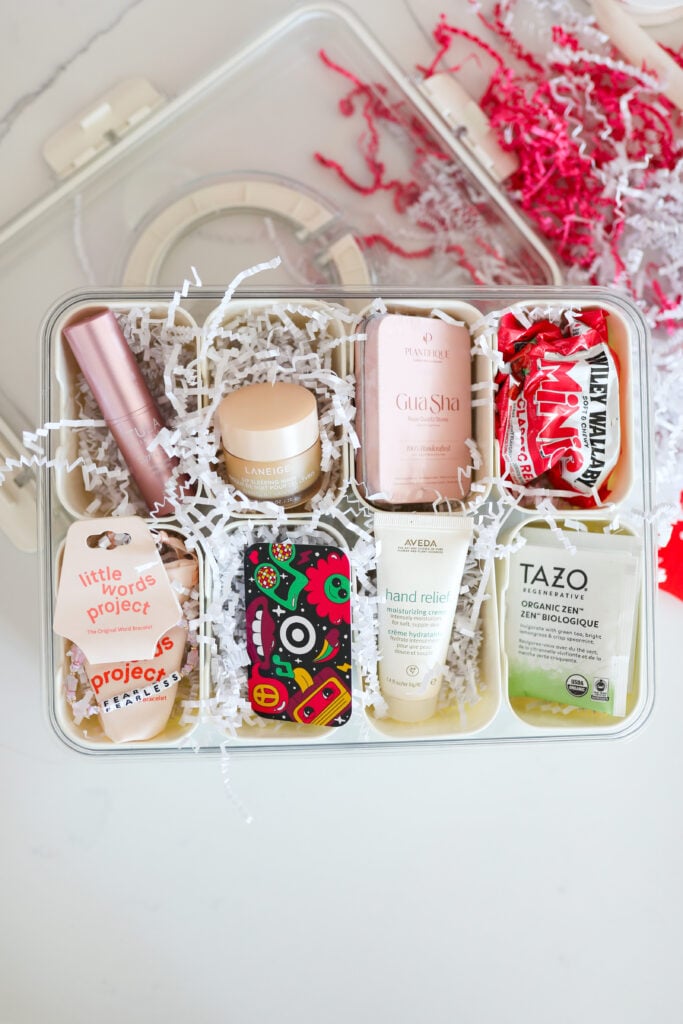 Teacher gift idea snack box